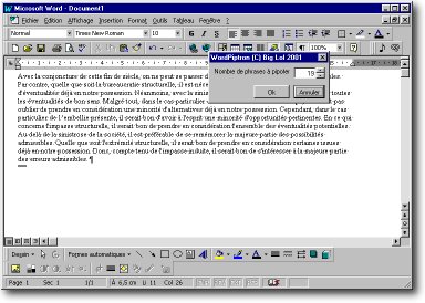 macro WordPipotron